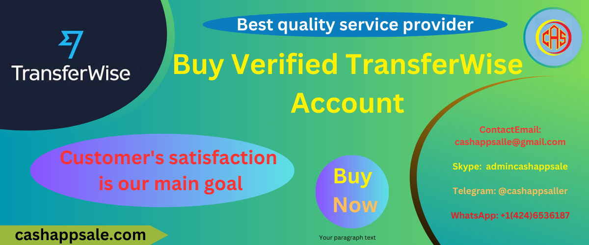 Buy Verified TransferWise Account 