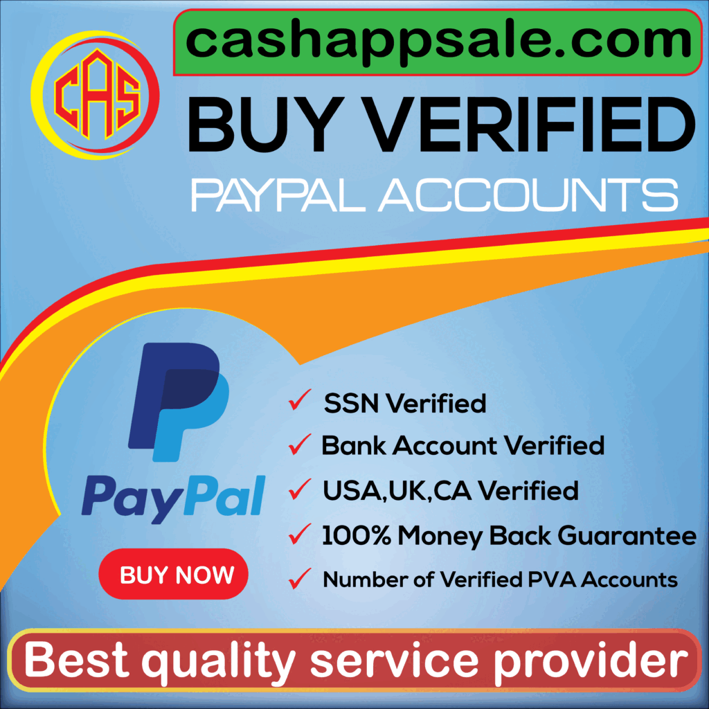 Buy Verified PayPal Accounts - 100% Safe Personal & Business